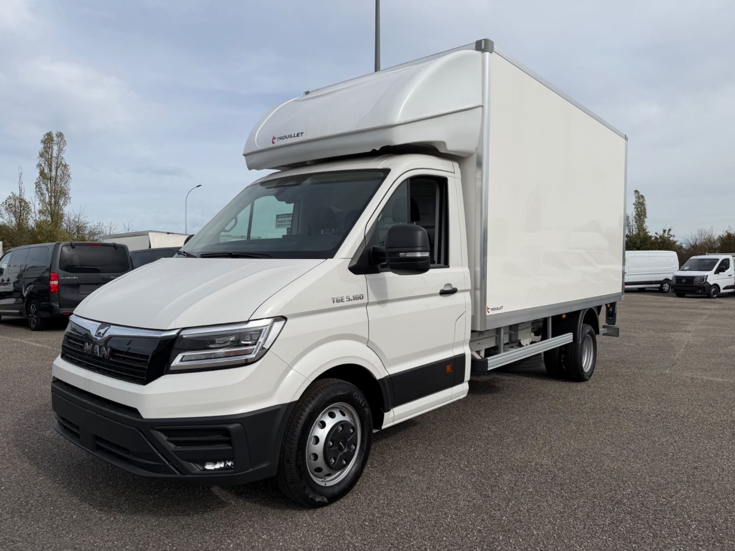 MAN TGE 5.160 CAISSE - HAYON