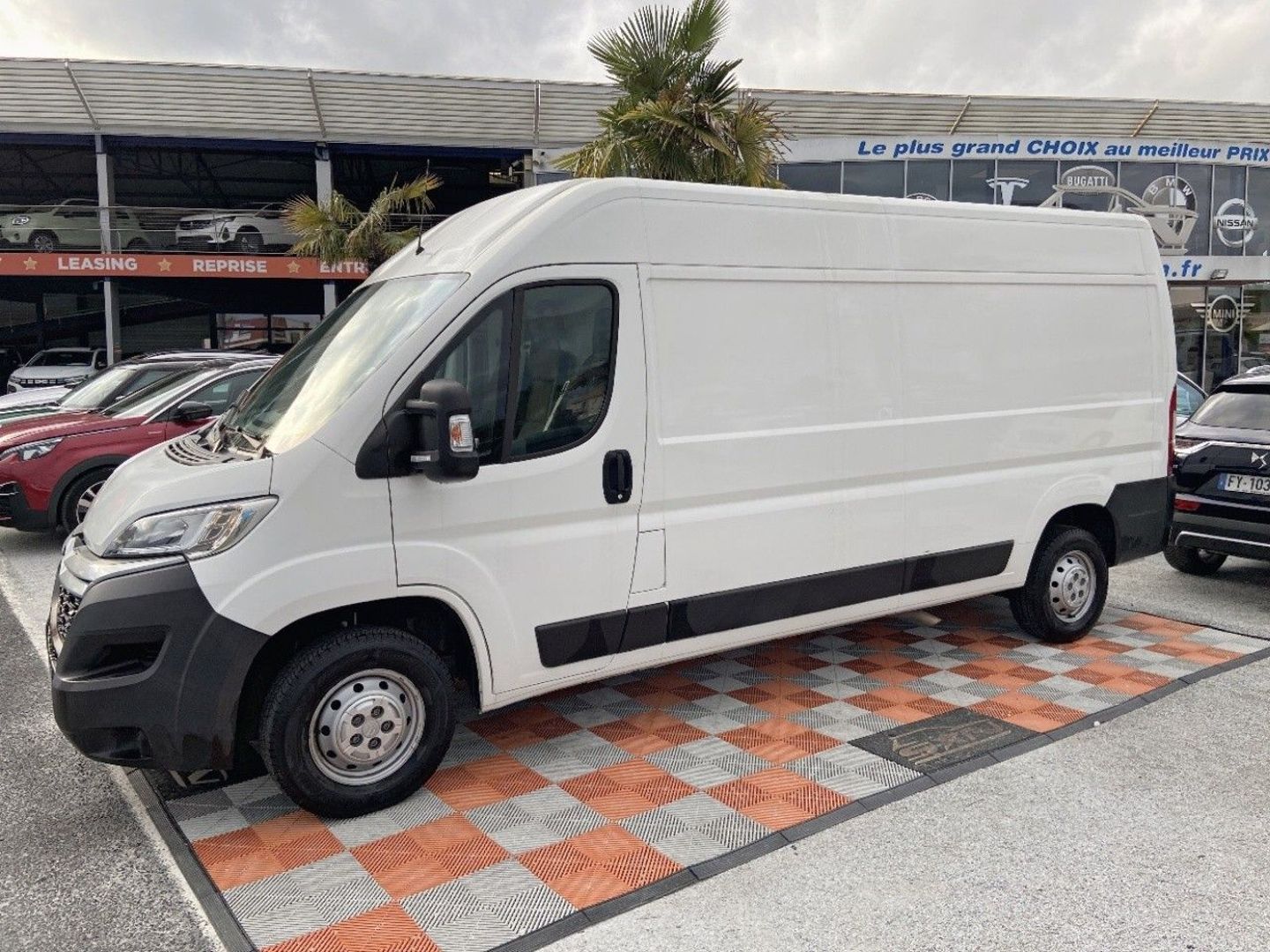 CITROEN JUMPER 35 L3H2 2.0 BlueHDi 160 BV6 BUSINESS GPS Caméra Attelage Plancher