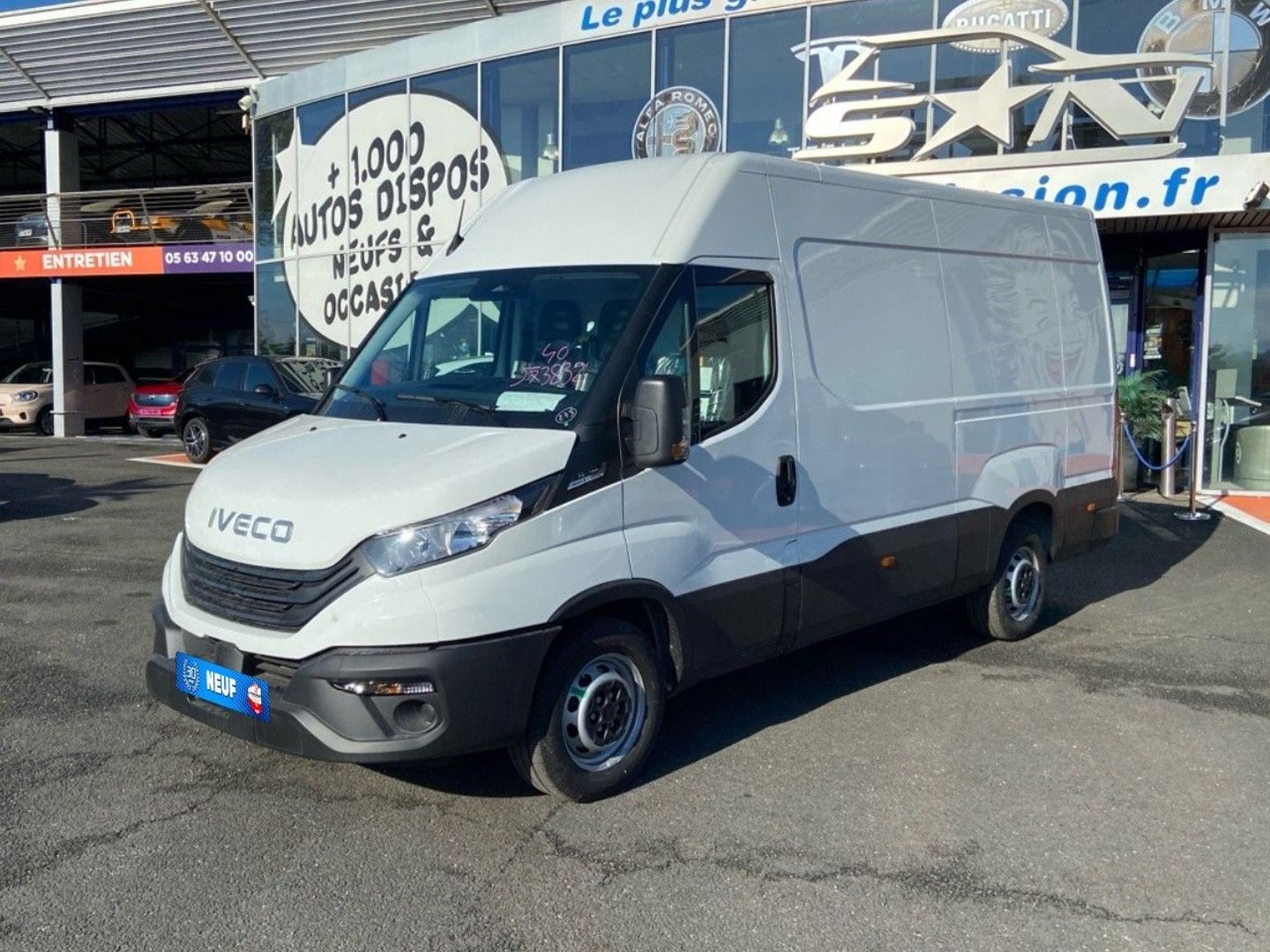 IVECO DAILY 35S FOURGON 35S16 2.3 12m3 156 HI-MATIC BVA Clim Caméra Regul 35240HT