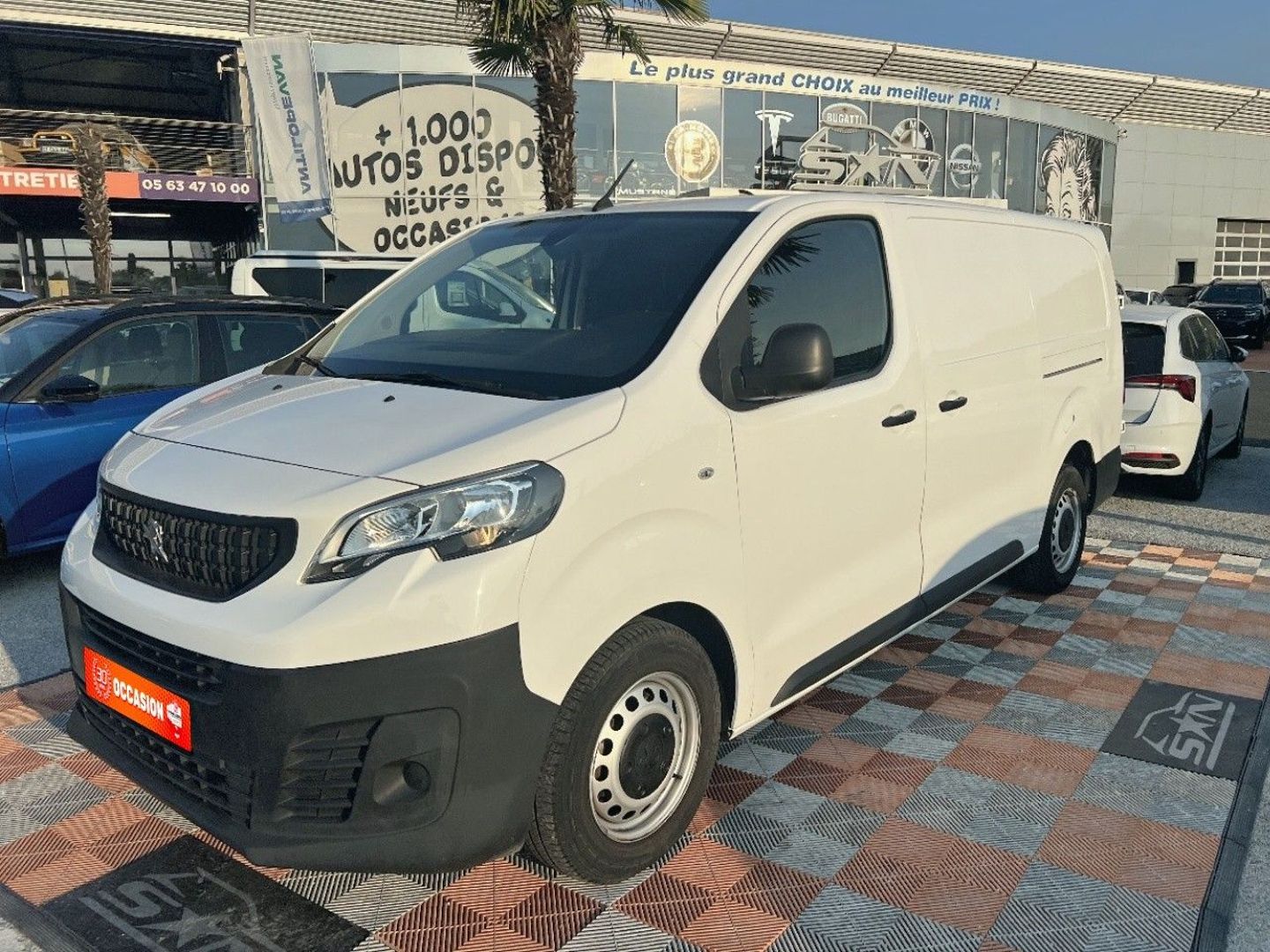 PEUGEOT EXPERT FOURGON LONG BlueHDi 145 BV6 PREMIUM GPS 2 Ptes Lat Bois