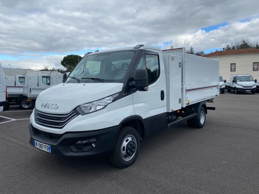 IVECO DAILY BENNE 35C18 180CV 3L COFFRE REHAUSSES LATERALE